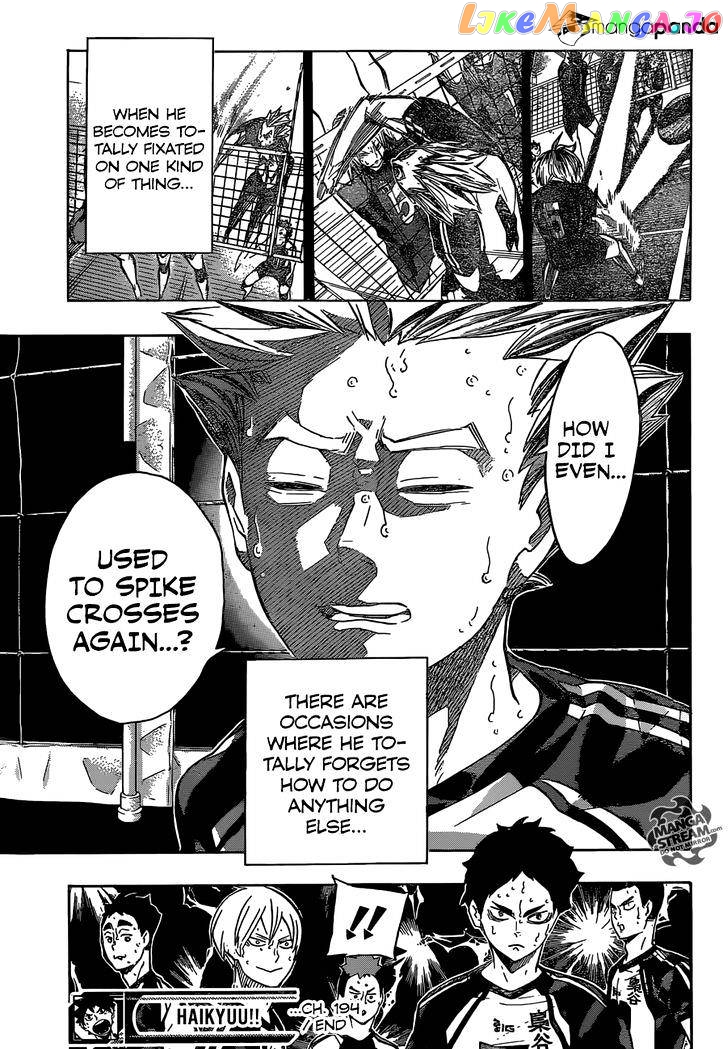 Haikyuu!!, Chapter 194 image 21
